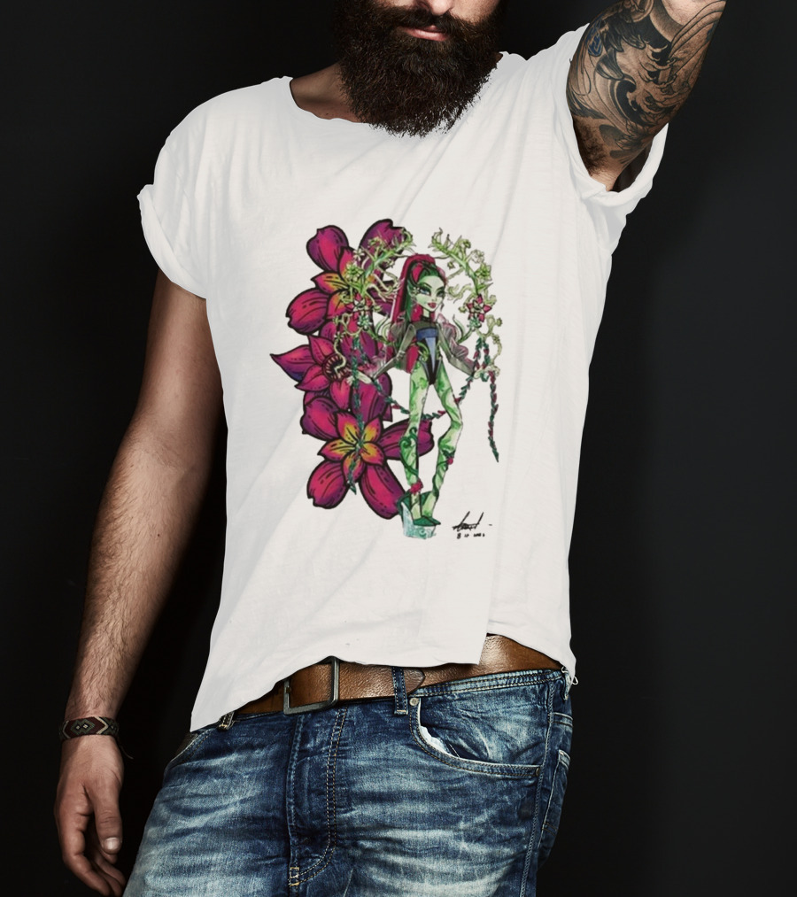 Monster High Venus McFlytrap Lily Blossom Vines Fashion Style T-Shirt