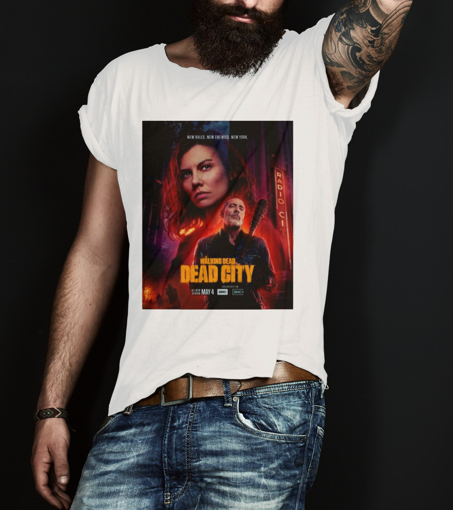 New Rules New Enemies New York The Walking Dead Dead City All New Season May 4 T-Shirt