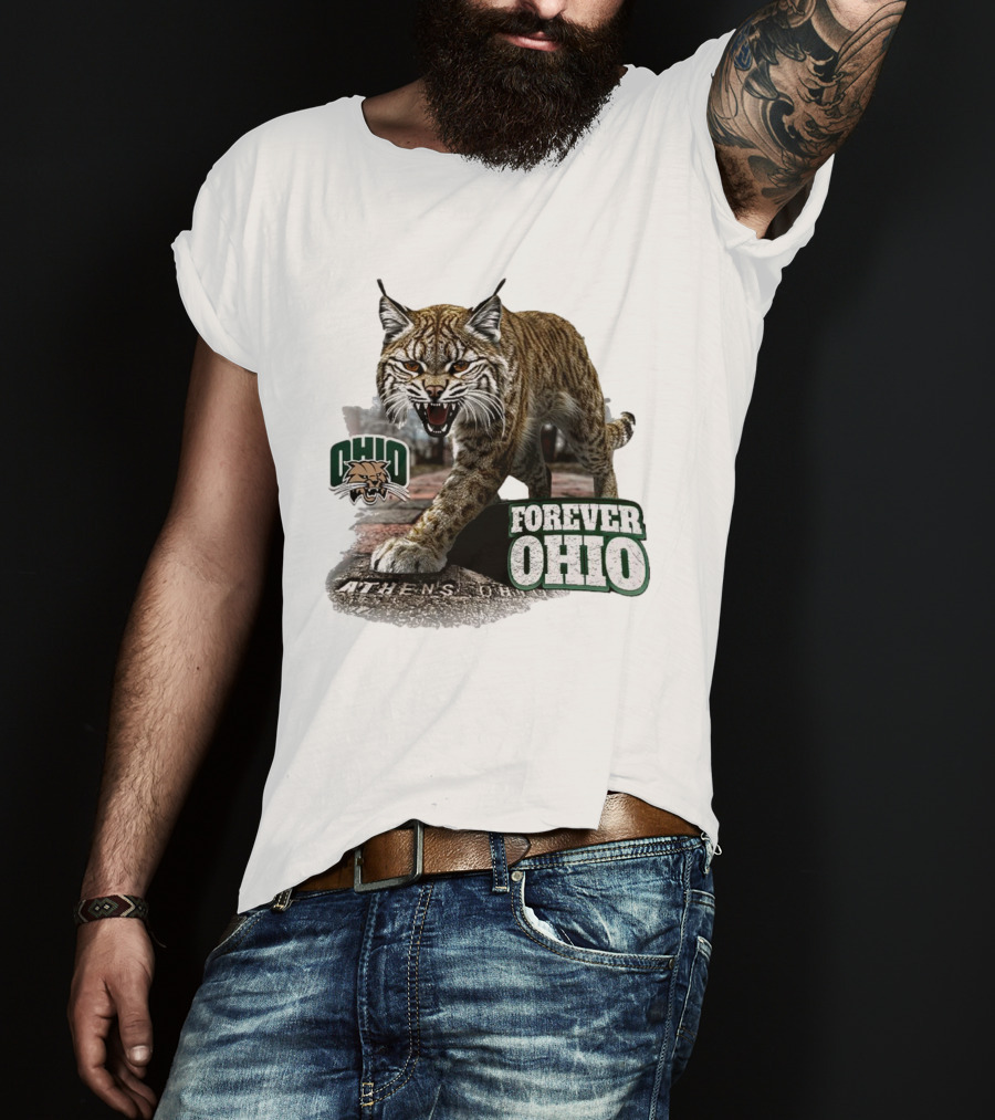 Ohio Bobcat Athens Walk Forever Ohio T-Shirt