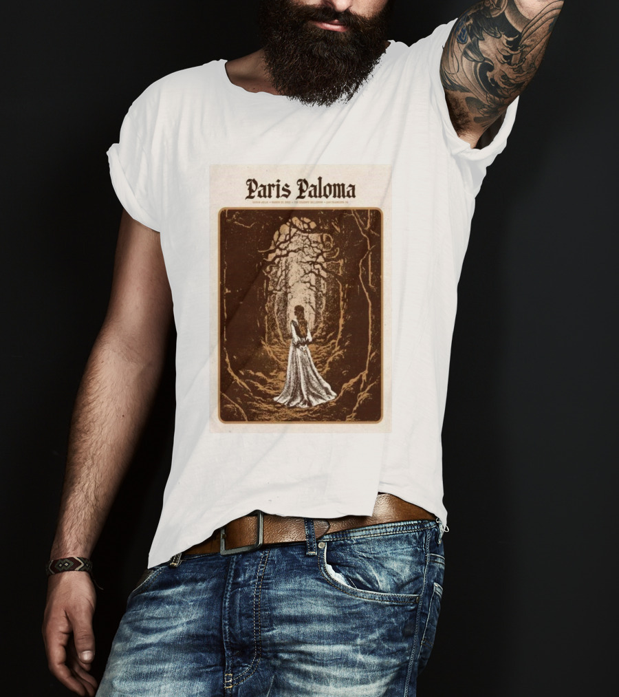 Paris Paloma March 25 2025 The Regency Ballroom San Francisco CA Concert T-Shirt