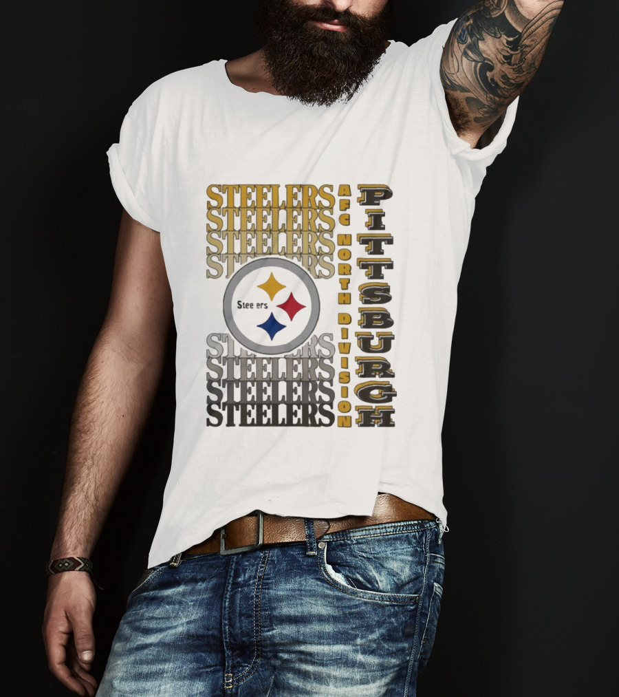 Pittsburgh Steelers AFC North Division See Us T-Shirt