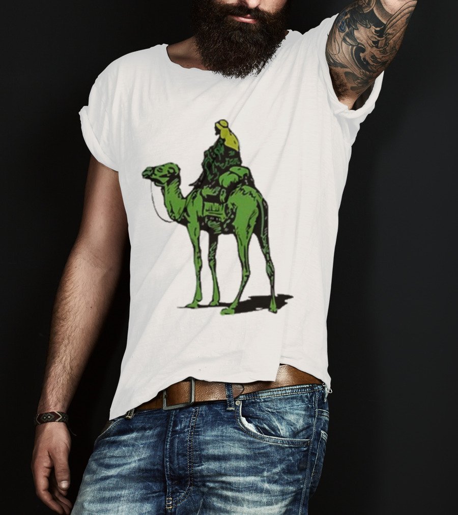 Skyler Silk Road Free Ross Camel Graphic T-Shirt