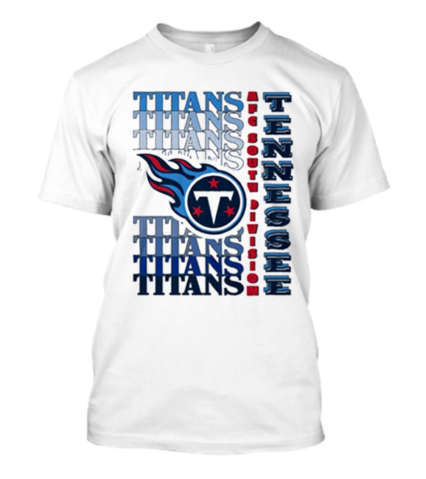 Tennessee Titans AFC South Division Titans Tennessee T-Shirt