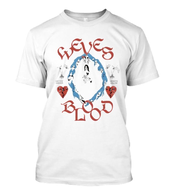 Weyes Blood Gettin Higher Hearts Aglow Icon T-Shirt