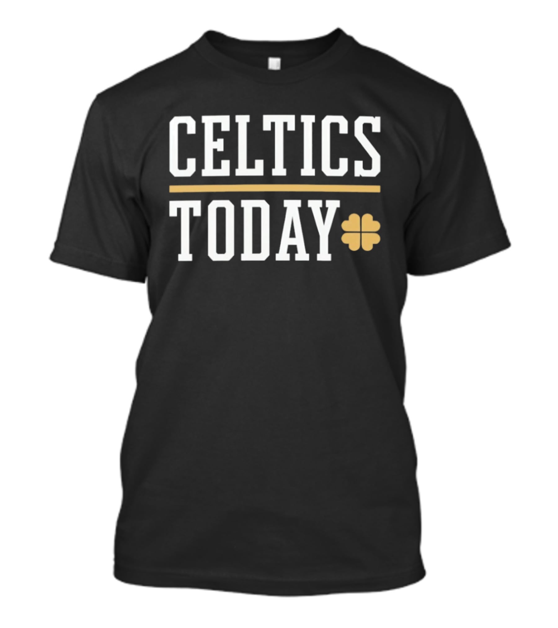 Celtics Today Four Leaf Clover T-Shirt