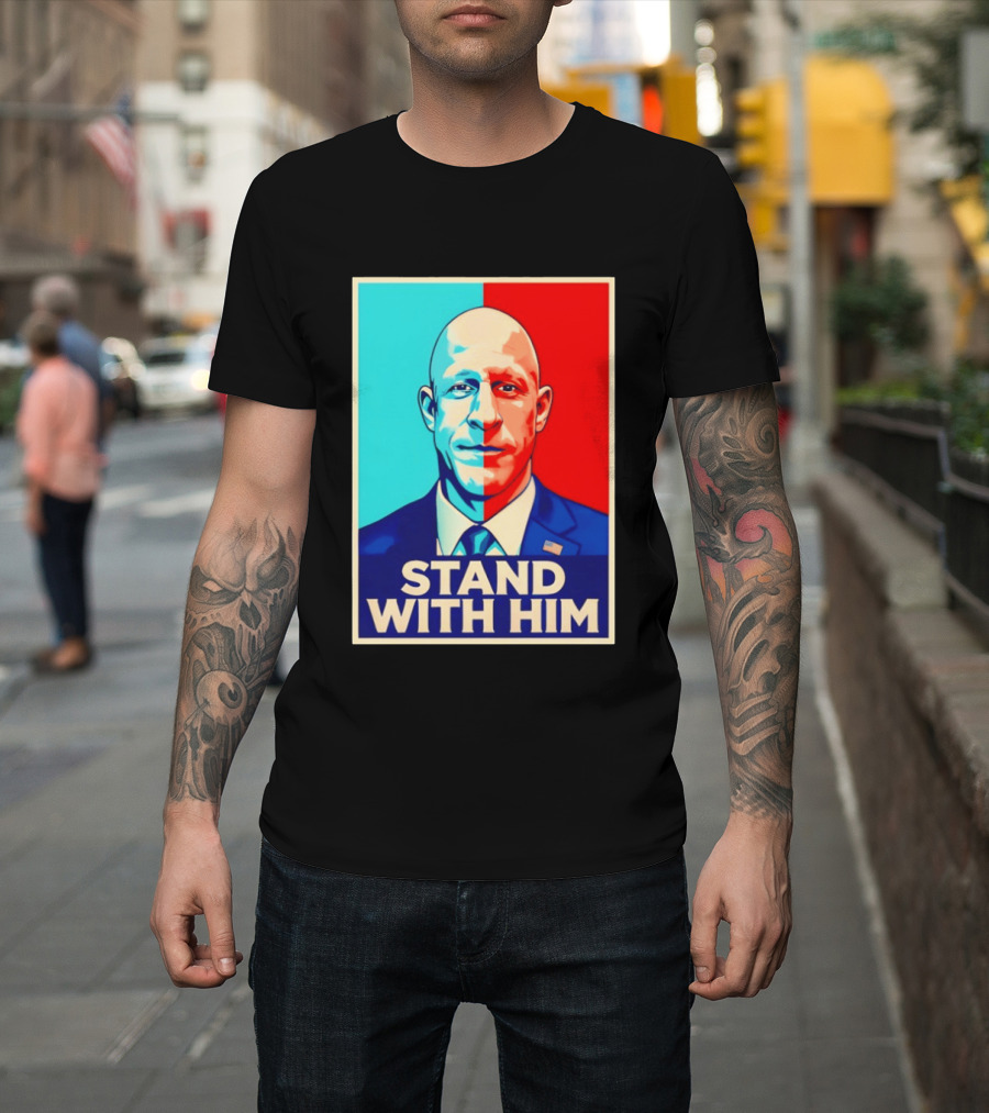 Stand With Him Brian McGinnis Hope Style Supporting Israel T-Shirt