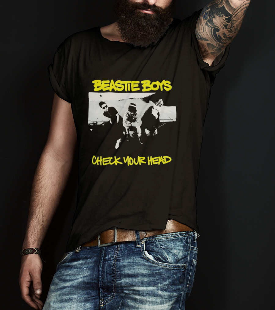 Beastie Boys Check Your Head Album Cover Yellow T-Shirt