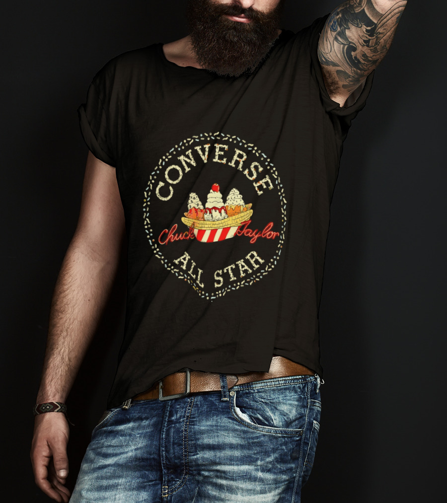 Converse All Star Chuck Taylor Ice Cream Sundae T-Shirt