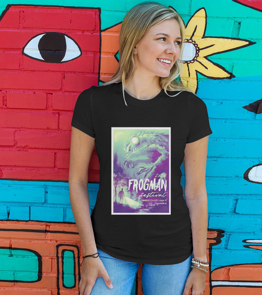 2026 Frogman Festival Loveland OH March 7 At The Oasis T-Shirt