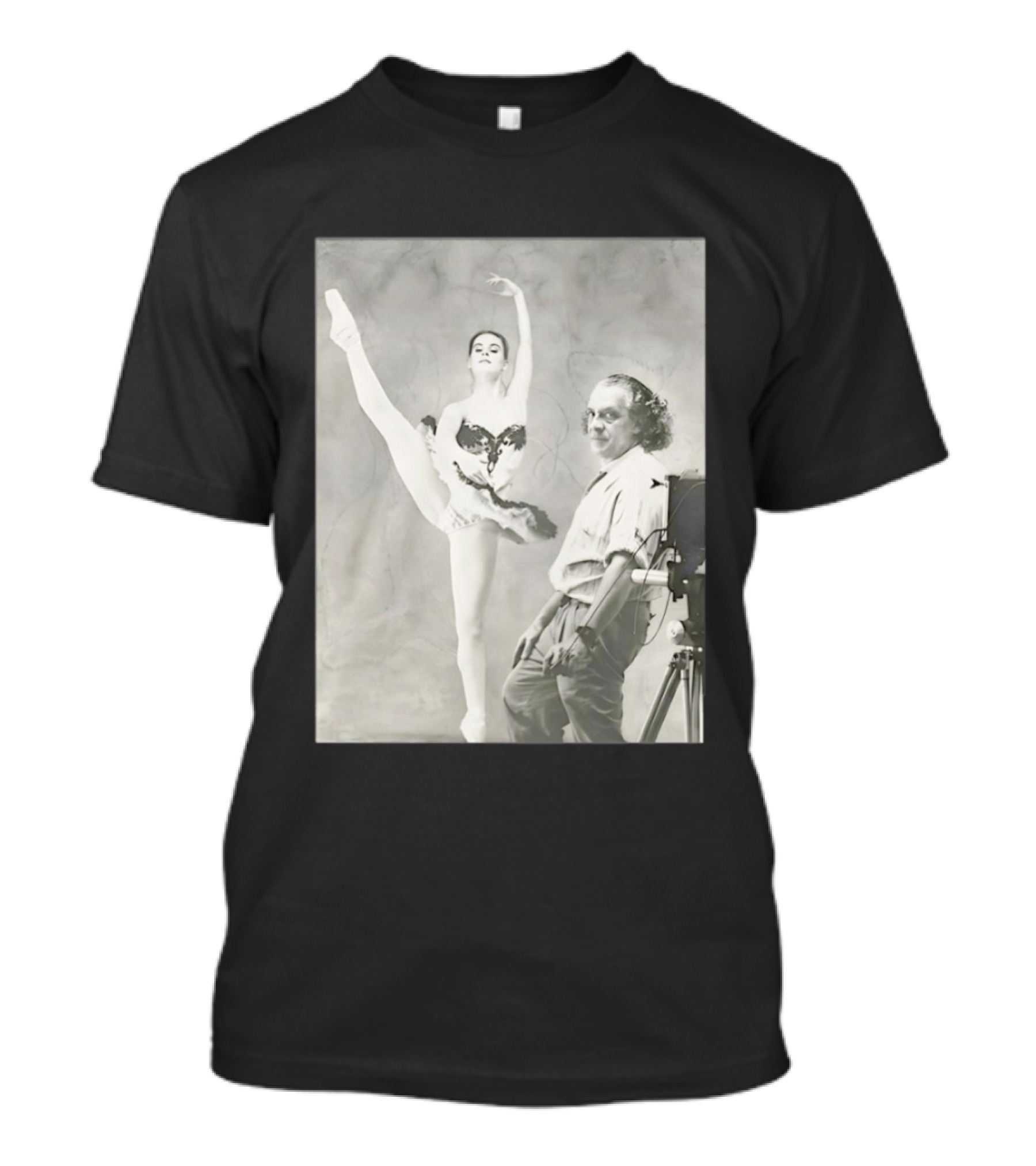 Gilles Larrain 1970s Drag Culture Ballet Photography T-Shirt