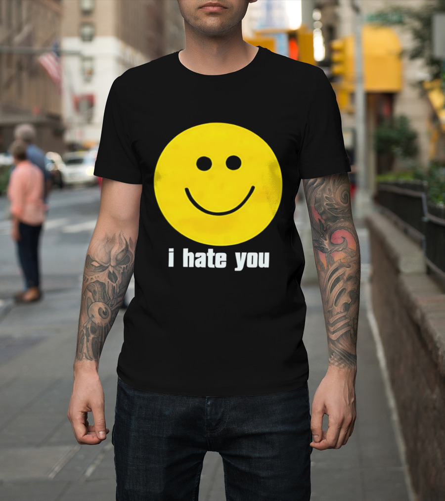 Harry I Hate You Smiley Face T-Shirt