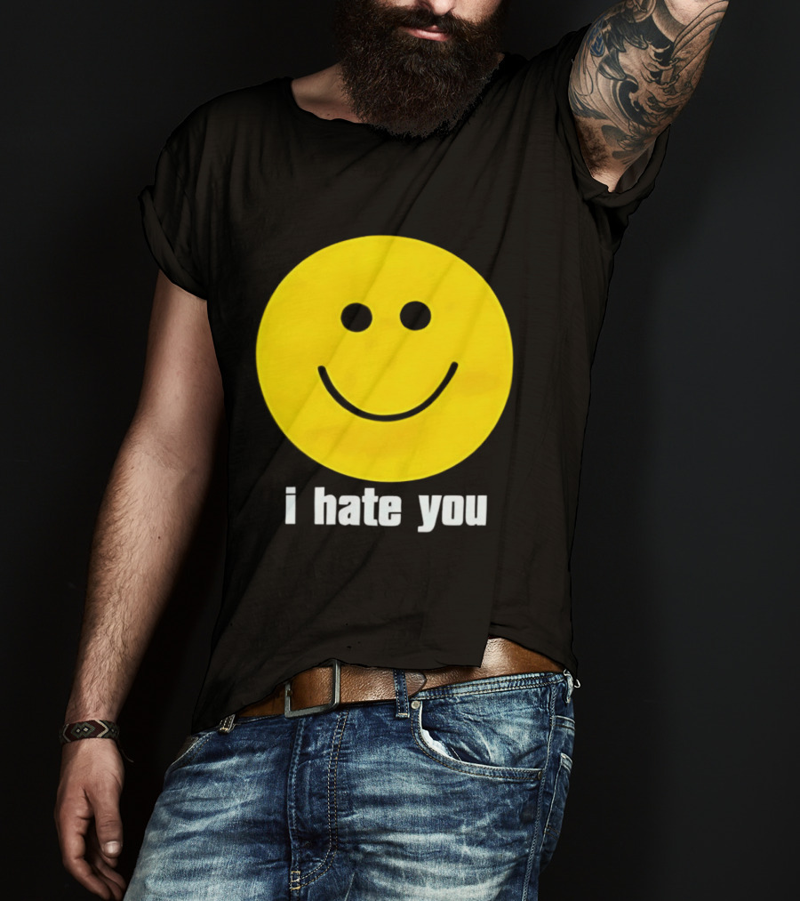 Harry I Hate You Smiley Face T-Shirt