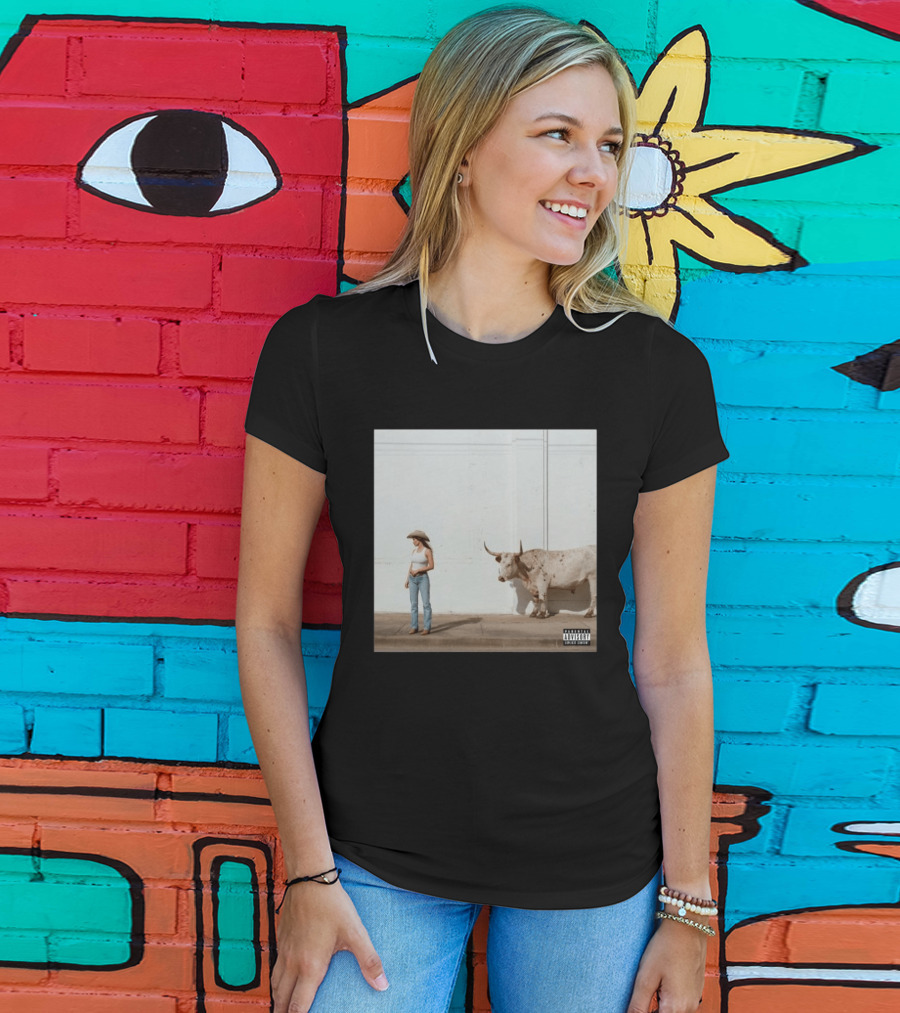 Kacey Musgraves Album Cover Middle Of Nowhere Woman Cowboy Hat T-Shirt