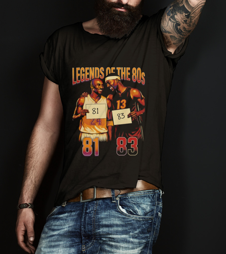 Legends Of The 80s 81 83 T-Shirt