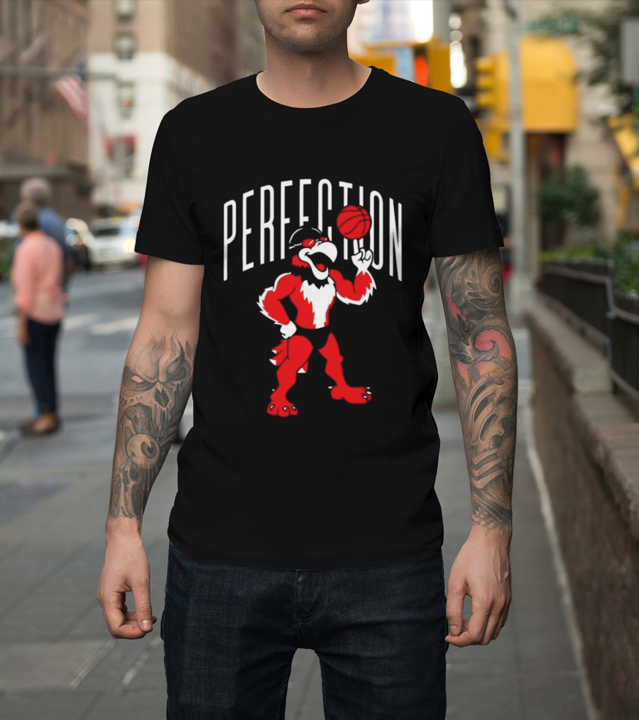 Miami RedHawks Perfection Basketball Bird T-Shirt