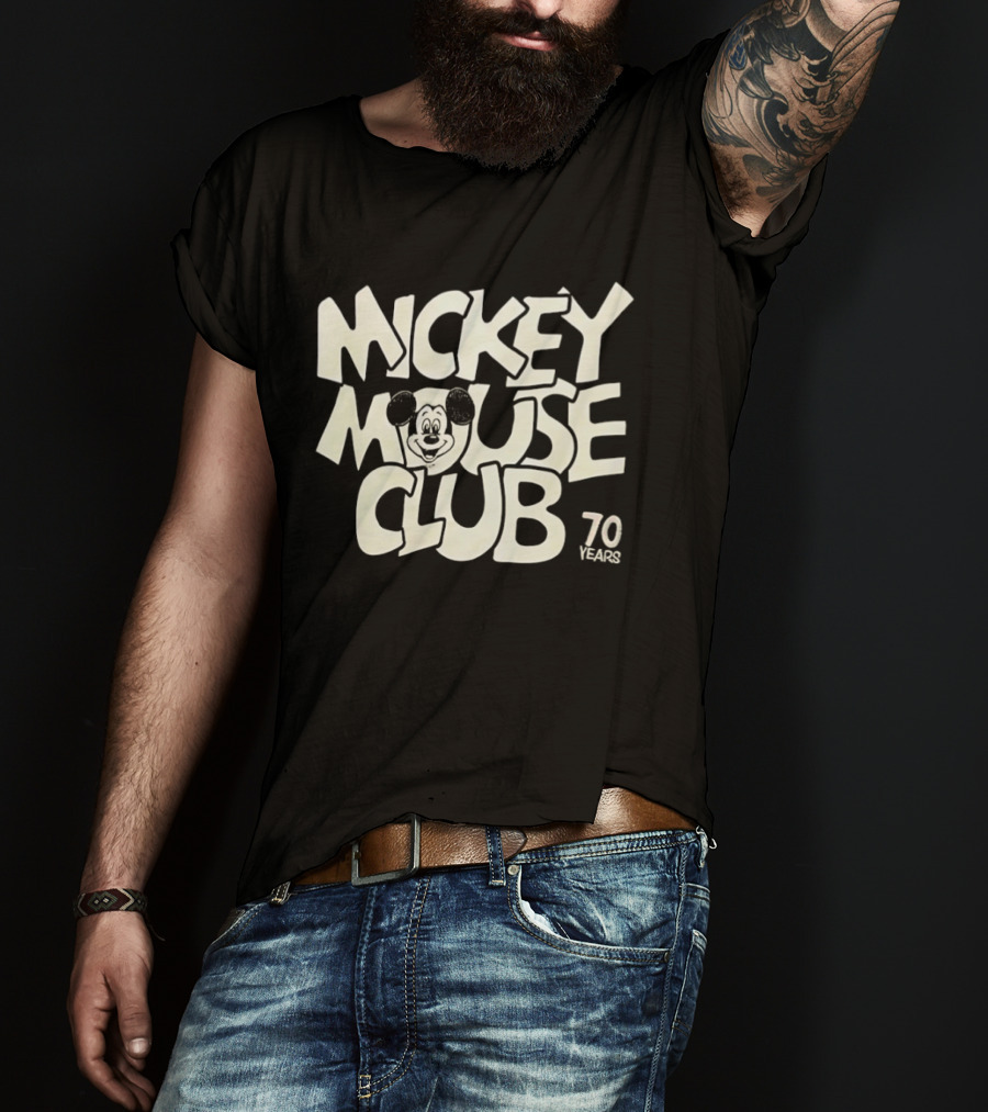 Mickey Mouse Club 70 Years Anniversary Celebration T-Shirt