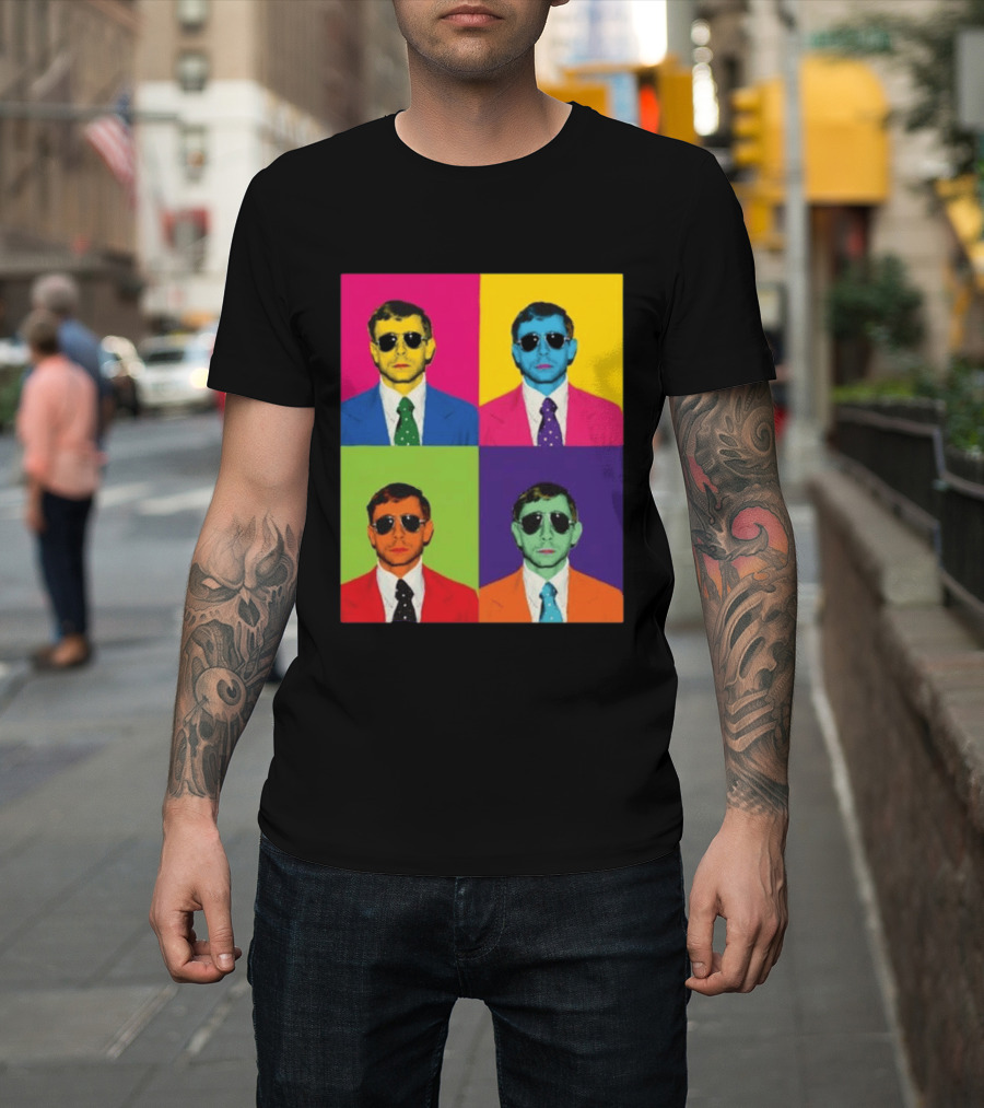 Mike Vining Pop Art Style Multicolor T-Shirt