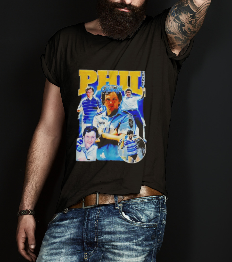 PHIL Olivetti We Can Be Heroes Australia Mockumentary Series T-Shirt