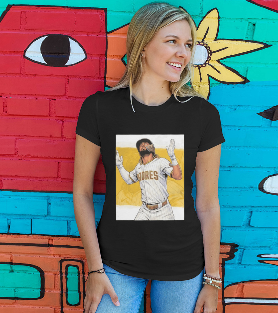 San Diego Padres Fernando Tatis Jr Nike MLB Baseball Player T-Shirt