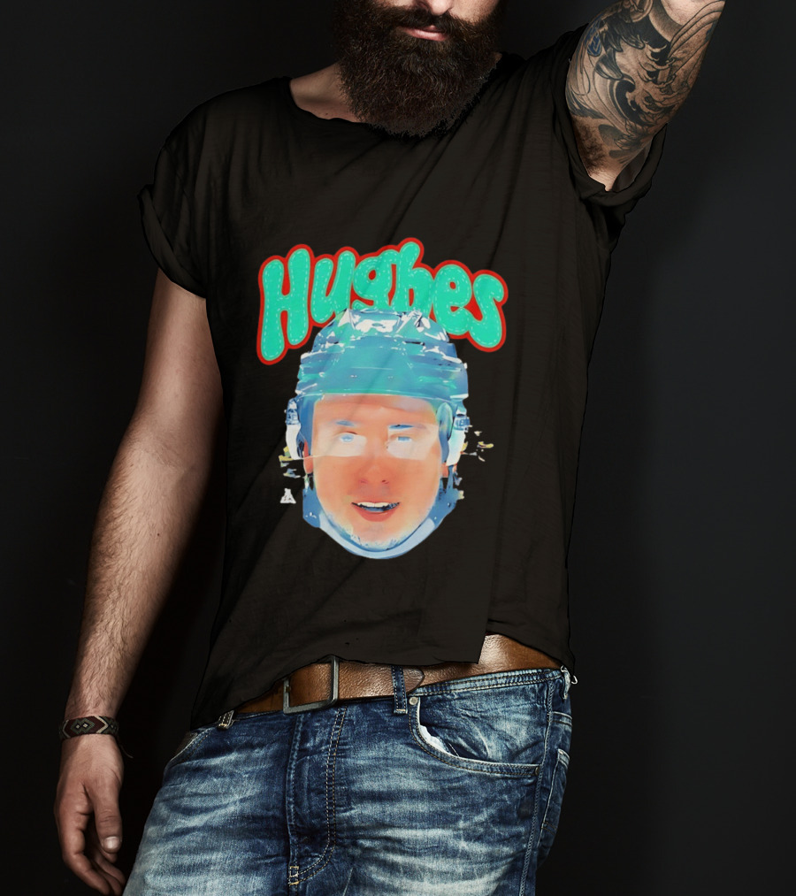 Quinn Hughes 43 Hughes Minnesota Wild Big Head 2026 T-Shirt