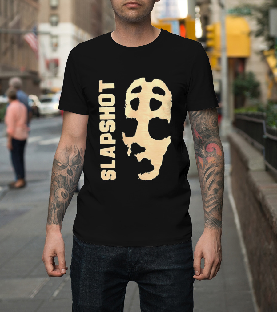 Slapshot Hockey Mask Inspired Conceptual T-Shirt