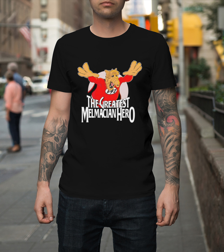 The Greatest Melmacian Hero ALF Comic T-Shirt