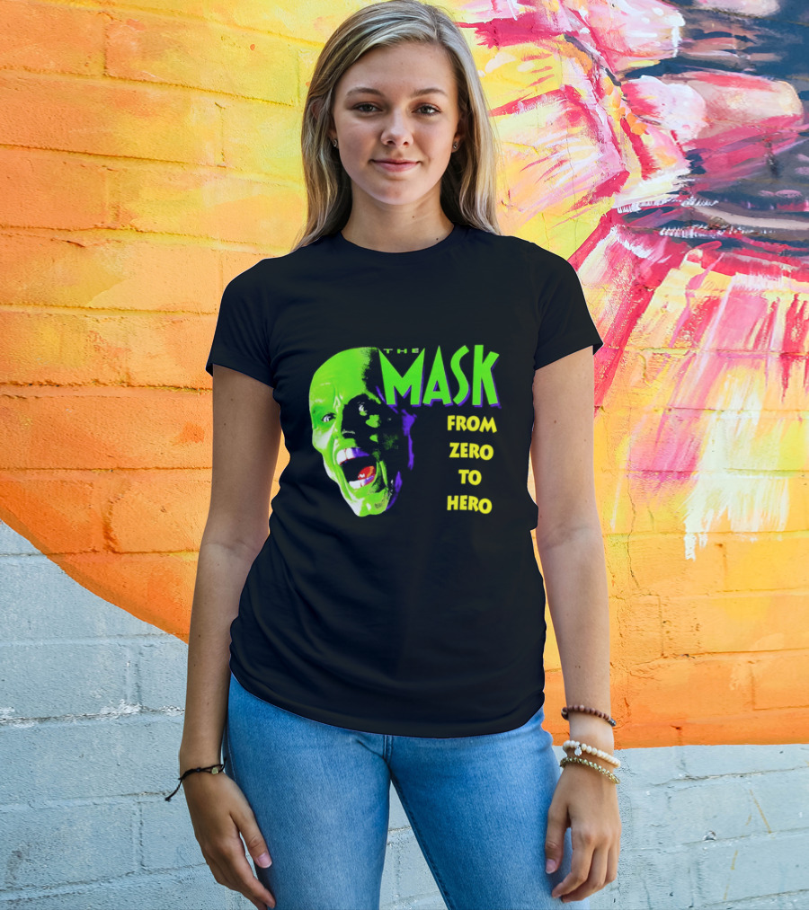 The Mask Movie From Zero To Hero Face T-Shirt