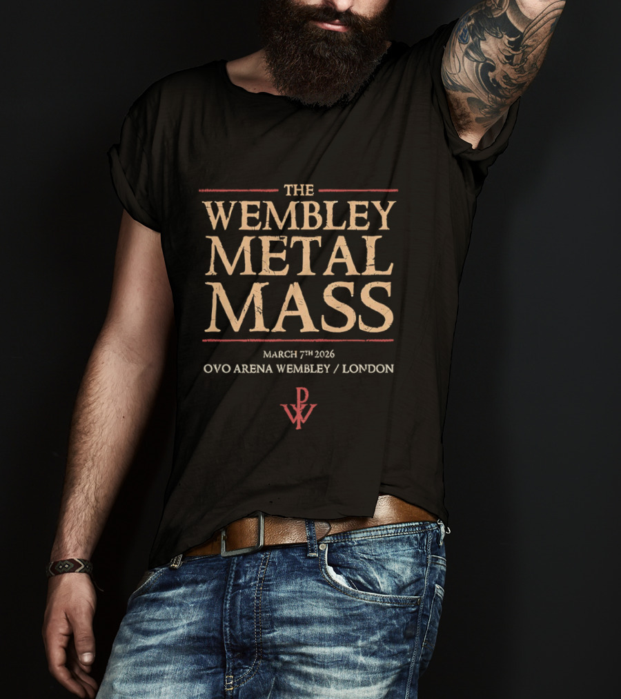 The Wembley Metal Mass March 7 2026 OVO Arena London T-Shirt
