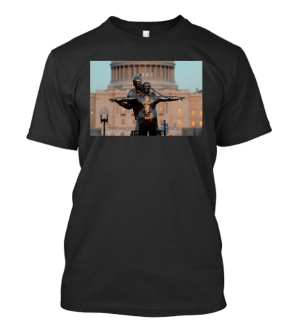 Titanic Trump Epstein Statue At Capitol Building T-Shirt