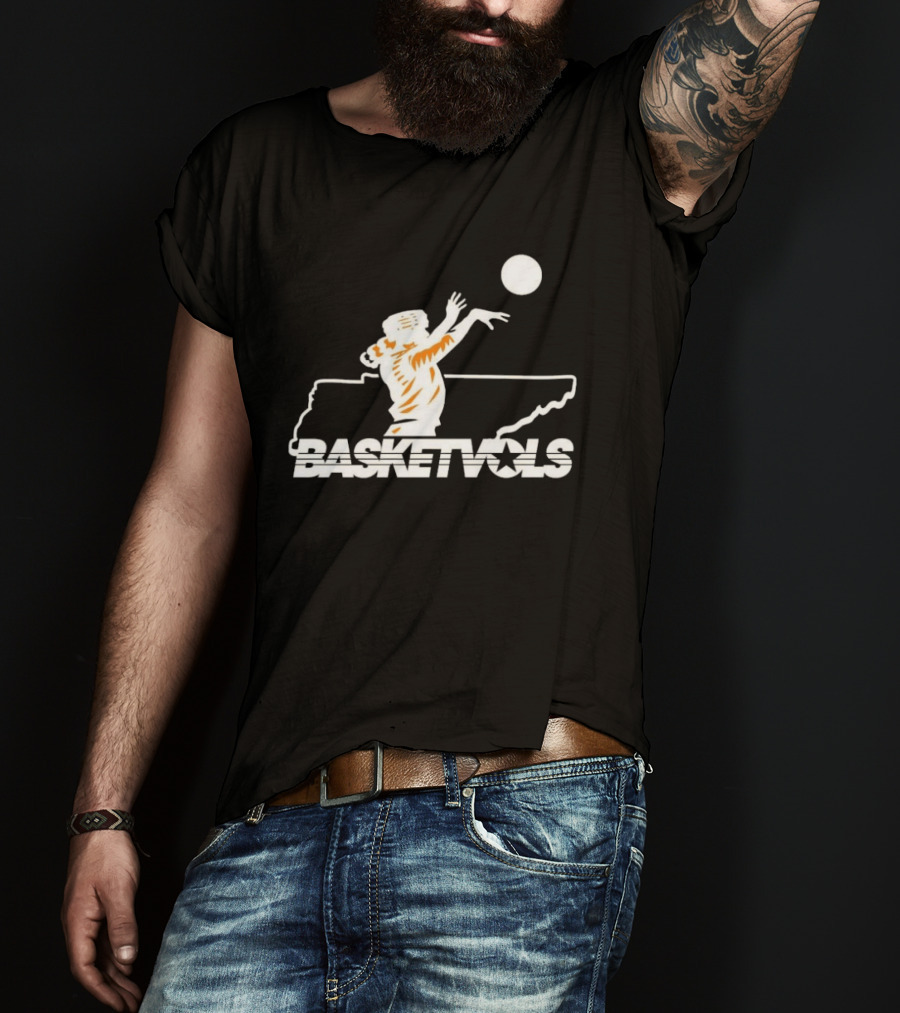 Tennessee Basketvols Jumpshot Basketball T-Shirt
