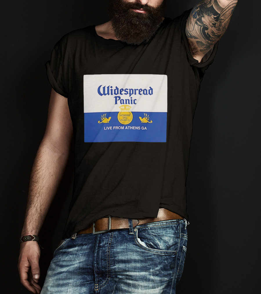 Widespread Panic Hombre Del Panico Live From Athens Ga T-Shirt