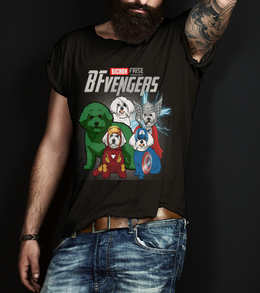 Bichon Frise BFvengers T-Shirt