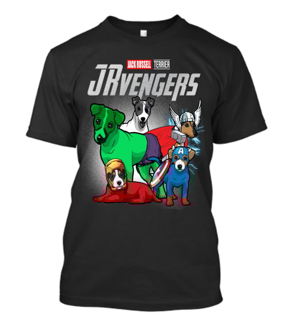 Jack Russell Terrier JRvengers Avengers Dog Costumes T-Shirt