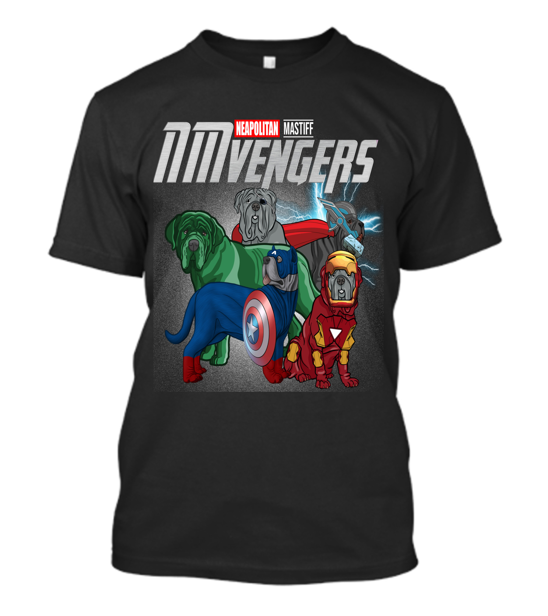 Neapolitan Mastiff NMvengers T-Shirt