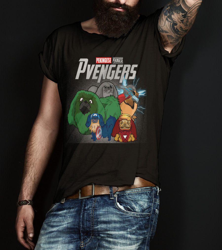 Pekingese Pyvengers T-Shirt