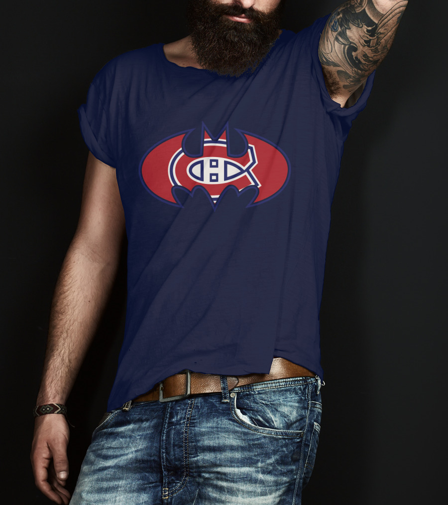Montreal Canadiens Bat Symbol T-Shirt