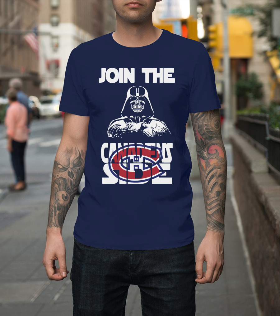 Join The Canadiens Side Montreal Canadiens T-Shirt