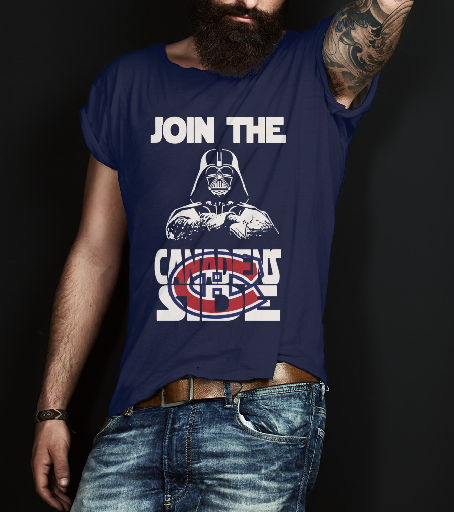 Join The Canadiens Side Montreal Canadiens T-Shirt