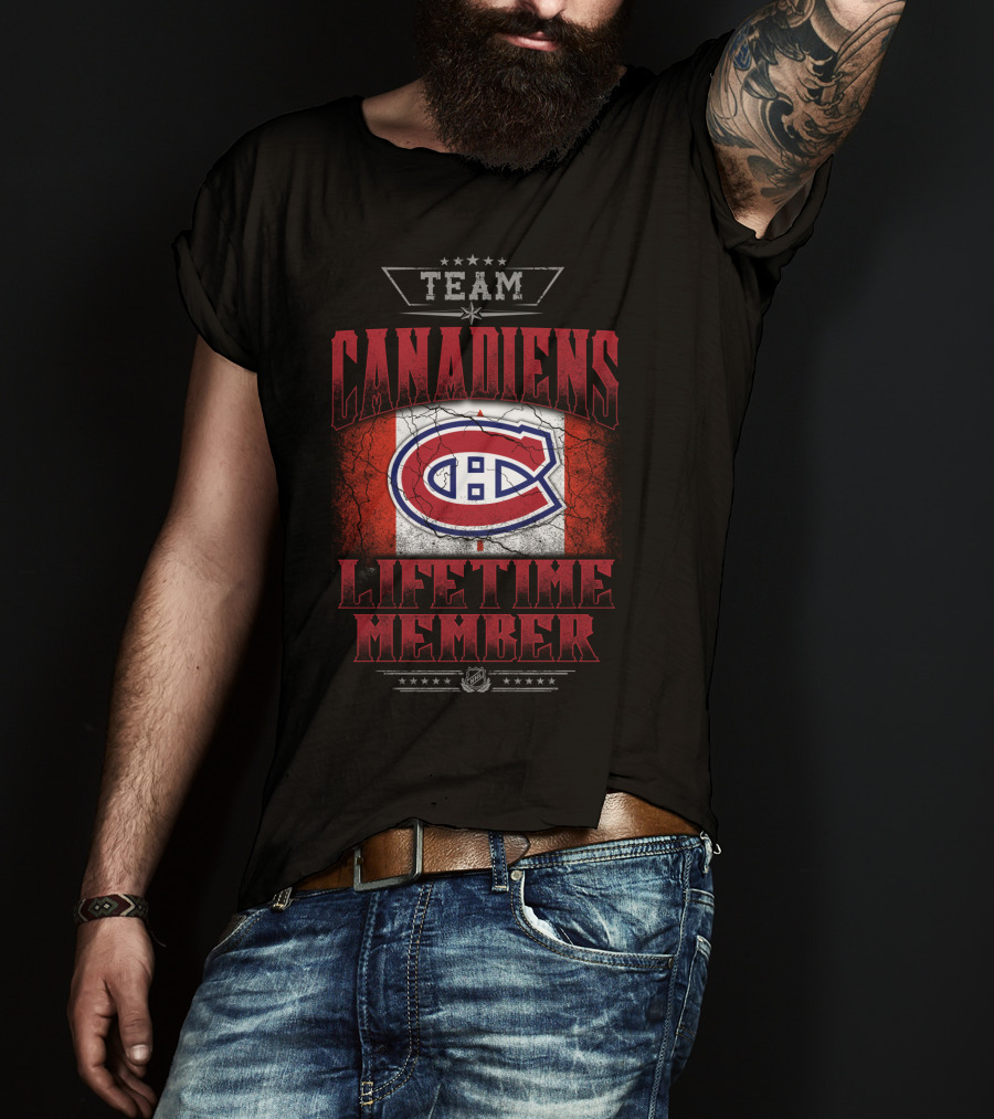 Team Canadiens Lifetime Member Nhl T-Shirt