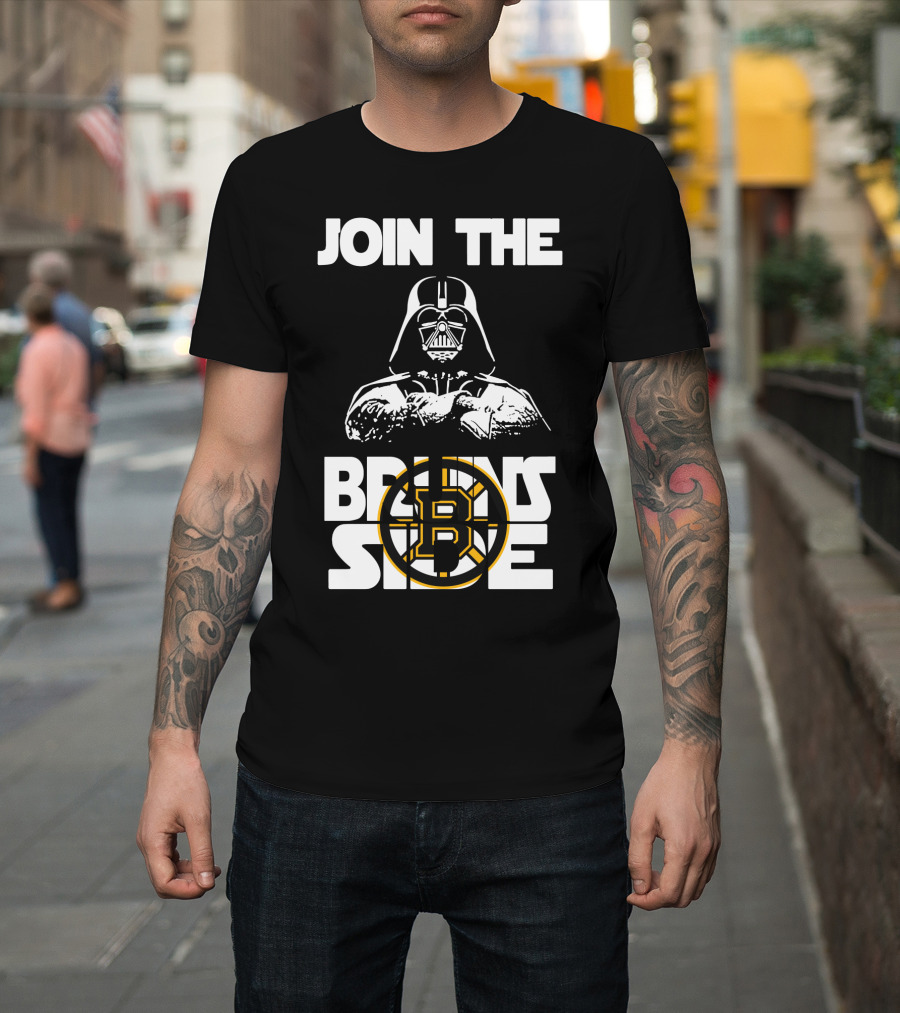 Join The Bruins Side T-Shirt