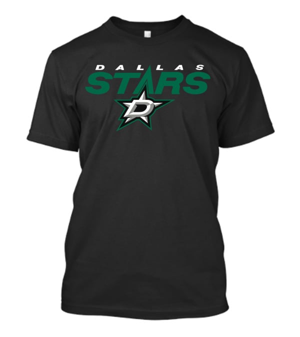 Dallas Stars Nhl Team Logo With Star And D T-Shirt