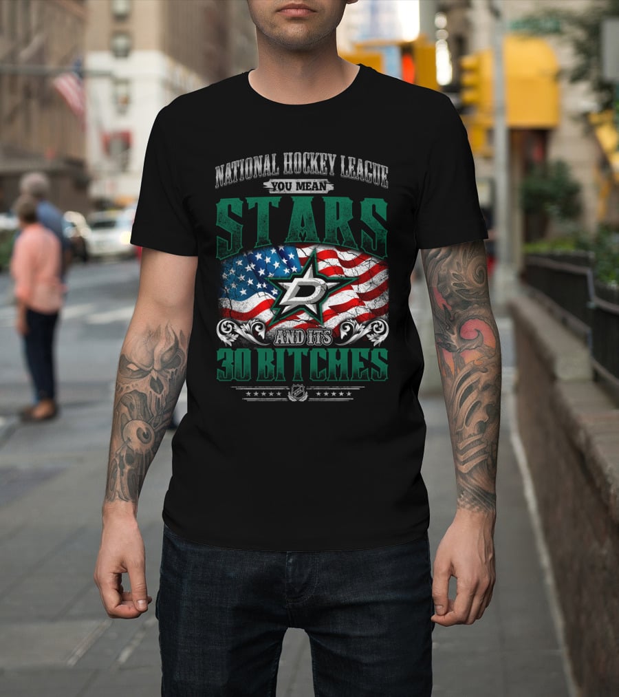National Hockey League You Mean Dallas Stars And Its 30 Bitches T-Shirt