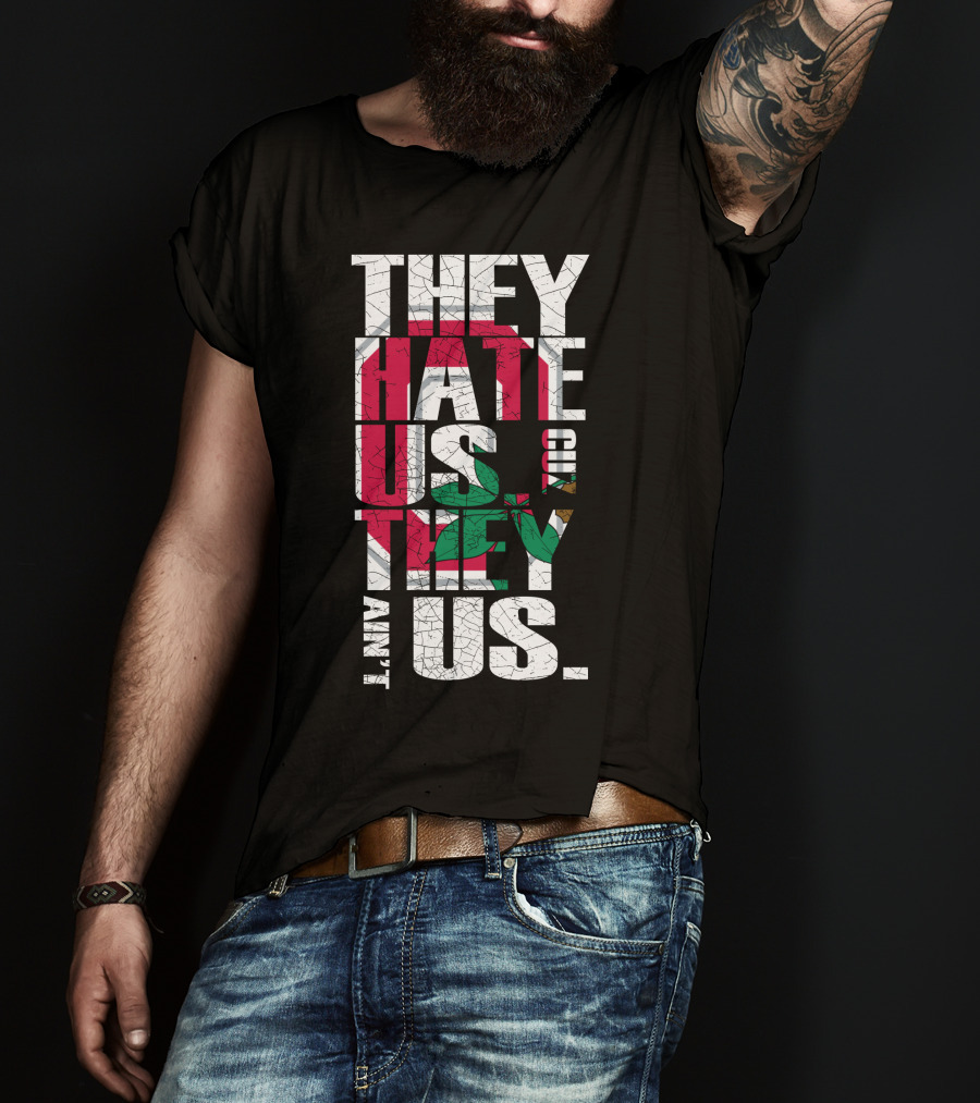 They Hate Us Cuz They Ain't Us Ohio State Buckeyes T-Shirt