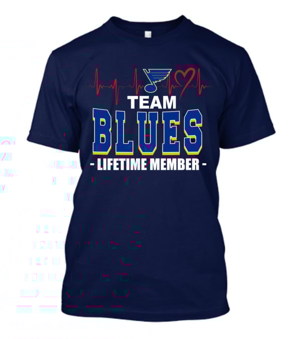 Team Blues Lifetime Member St. Louis Blues T-Shirt