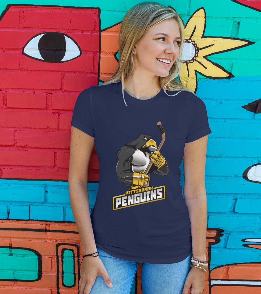 Pittsburgh Penguins Hockey Mascot T-Shirt
