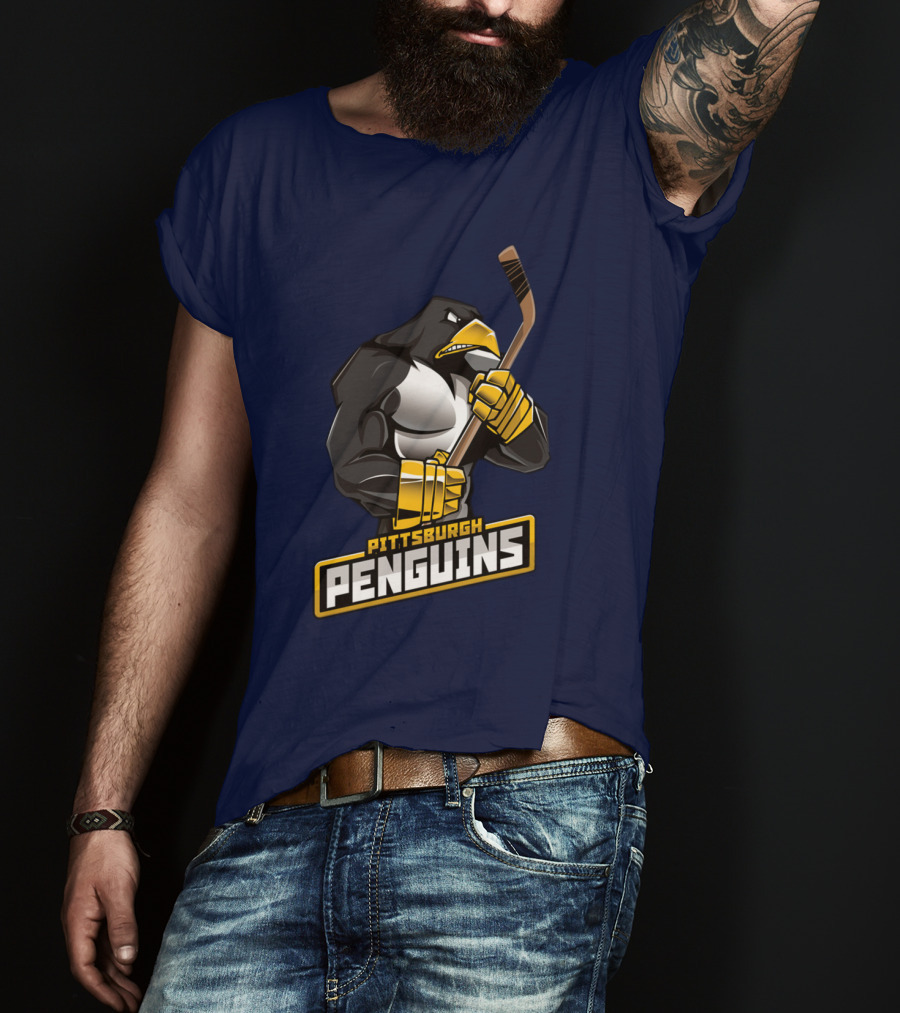 Pittsburgh Penguins Hockey Mascot T-Shirt