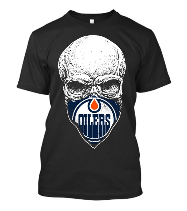 Edmonton Oilers Skull T-Shirt