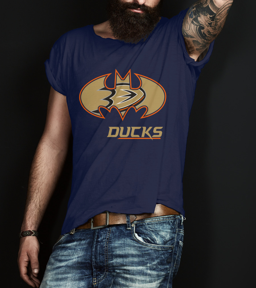 Anaheim Ducks Batman T-Shirt