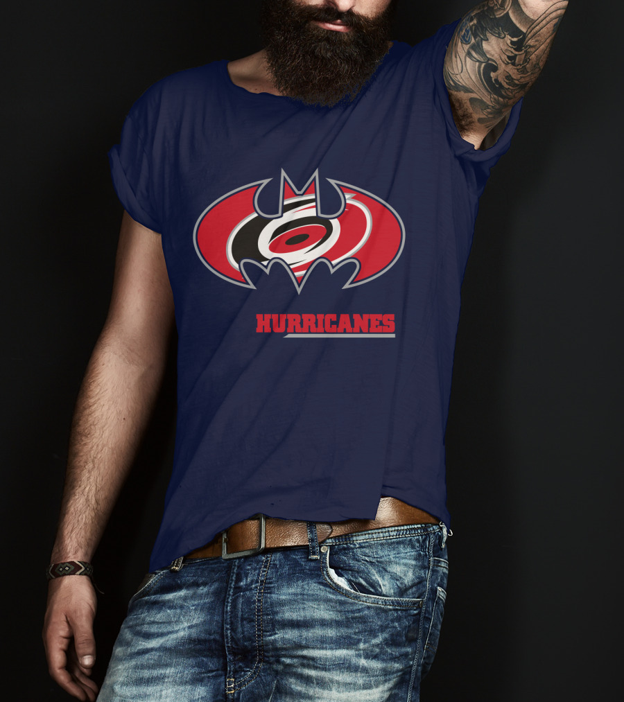 Carolina Hurricanes Batman Logo Hurricanes T-Shirt