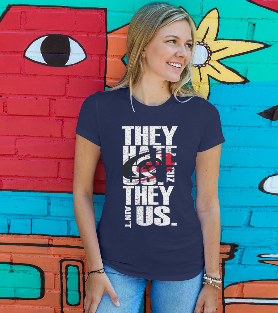 They Hate Us Cuz They Ain't Us Carolina Hurricanes T-Shirt